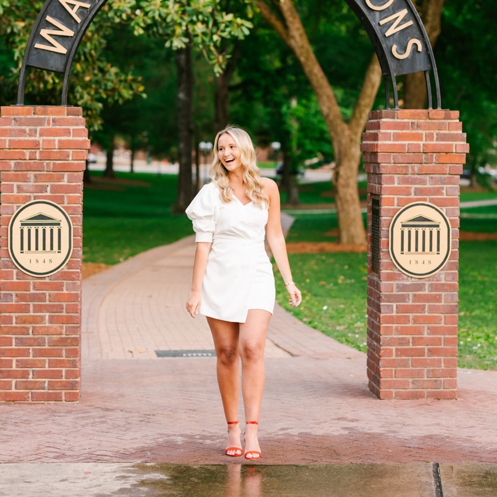 White One Shoulder Dress